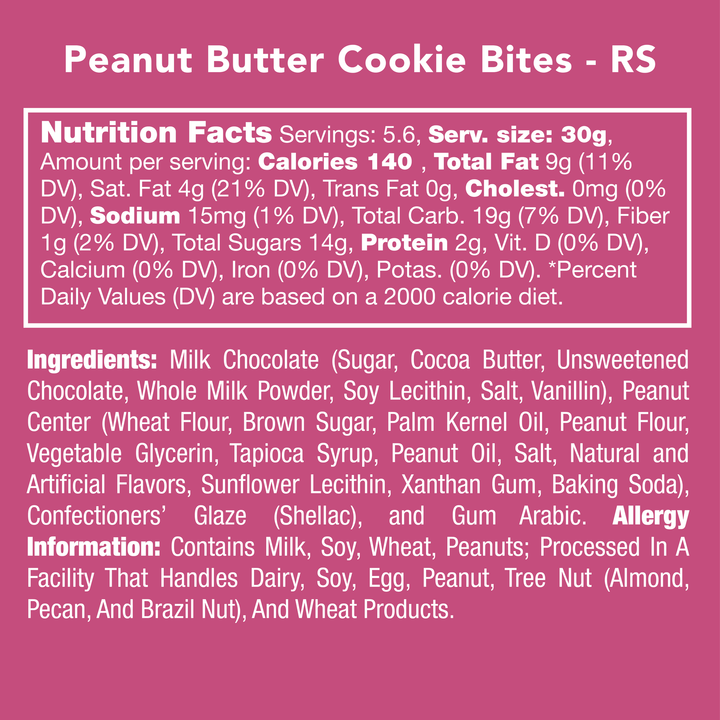 Nutrition facts & ingredients 