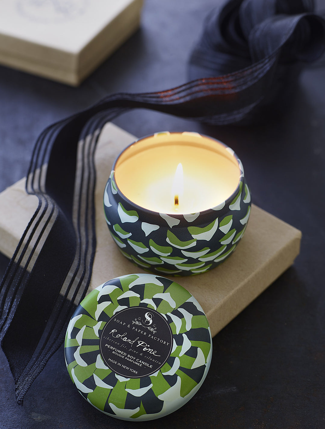 Gift Set: Roland Pine Candle + Soap